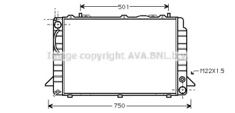 Теплообменник AVA QUALITY COOLING AI2085