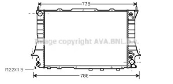 Теплообменник AVA QUALITY COOLING AI2101