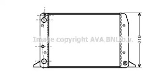 Теплообменник AVA QUALITY COOLING AI2104