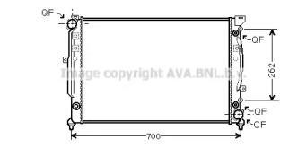 Теплообменник AVA QUALITY COOLING AI2125