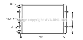 Теплообменник AVA QUALITY COOLING AI2129