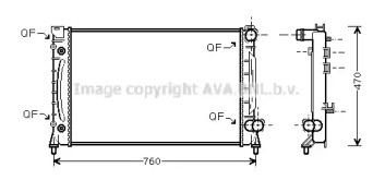 Теплообменник AVA QUALITY COOLING AI2158