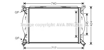 Теплообменник AVA QUALITY COOLING AI2195