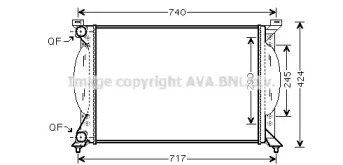 Теплообменник AVA QUALITY COOLING AI2201