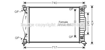 Теплообменник AVA QUALITY COOLING AI2202