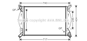 Теплообменник AVA QUALITY COOLING AI2203