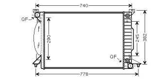 Теплообменник AVA QUALITY COOLING AI2207