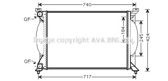 Теплообменник AVA QUALITY COOLING AI2240