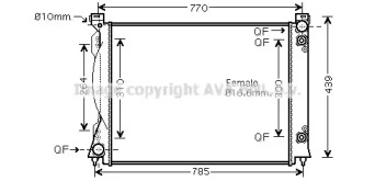 Теплообменник AVA QUALITY COOLING AI2253