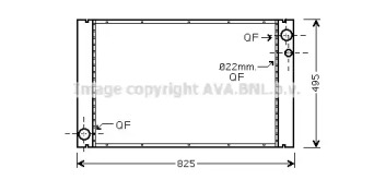 Теплообменник AVA QUALITY COOLING AI2289