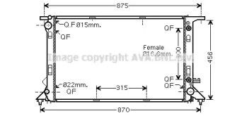 Теплообменник AVA QUALITY COOLING AI2291