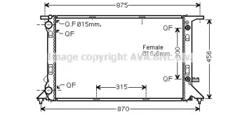 Теплообменник AVA QUALITY COOLING AI2293