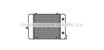 масляный радиатор, двигательное масло AVA QUALITY COOLING AI3035