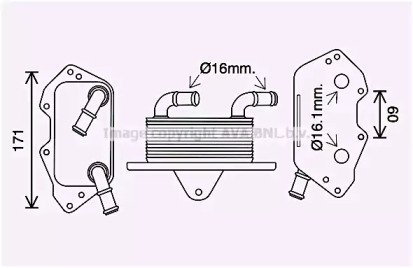 Теплообменник AVA QUALITY COOLING AI3404