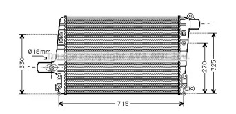 Теплообменник AVA QUALITY COOLING AI4136