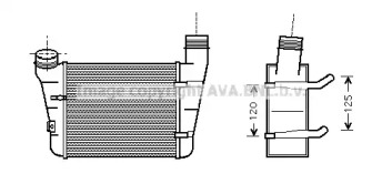 Интеркулер AVA QUALITY COOLING AI4221