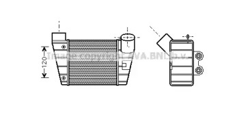 Теплообменник AVA QUALITY COOLING AI4283