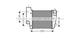 Теплообменник AVA QUALITY COOLING AI4304