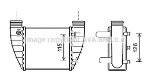 Теплообменник AVA QUALITY COOLING AI4345