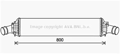 Интеркулер AVA QUALITY COOLING AI4406