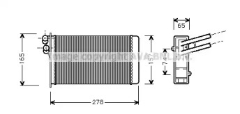 Теплообменник AVA QUALITY COOLING AI6097