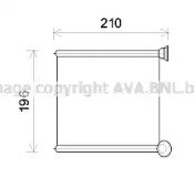 Теплообменник, отопление салона AVA QUALITY COOLING AI6385