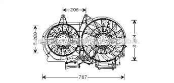 Вентилятор AVA QUALITY COOLING AI7506