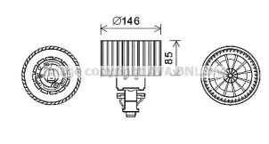 Электродвигатель AVA QUALITY COOLING AI8374