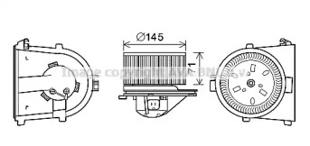 Электродвигатель, вентиляция салона AVA QUALITY COOLING AI8376