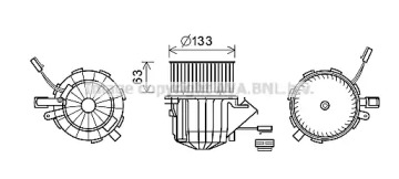 Электродвигатель AVA QUALITY COOLING AI8395