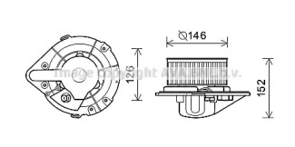 Электродвигатель AVA QUALITY COOLING AI8501