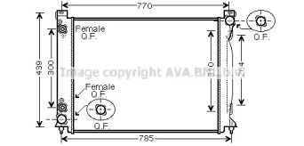 Теплообменник AVA QUALITY COOLING AIA2232