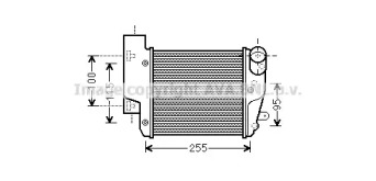 Теплообменник AVA QUALITY COOLING AIA4304