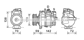 Компрессор AVA QUALITY COOLING AIAK388