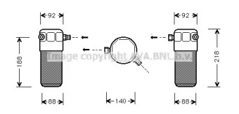 Осушитель AVA QUALITY COOLING AID152