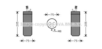 Осушитель AVA QUALITY COOLING AID209