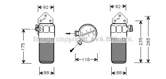 Осушитель AVA QUALITY COOLING AID260