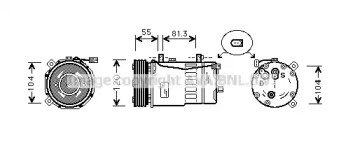 Компрессор AVA QUALITY COOLING AIK003