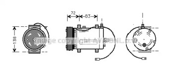 Компрессор AVA QUALITY COOLING AIK144