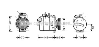 Компрессор AVA QUALITY COOLING AIK247