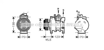 Компрессор AVA QUALITY COOLING AIK281