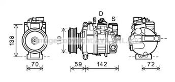 Компрессор AVA QUALITY COOLING AIK341