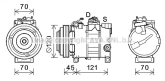 Компрессор AVA QUALITY COOLING AIK379