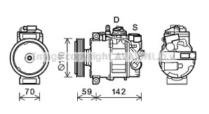 Компрессор AVA QUALITY COOLING AIK380