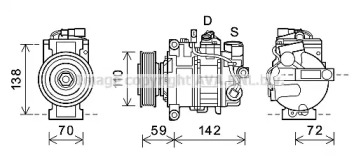 Компрессор AVA QUALITY COOLING AIK396