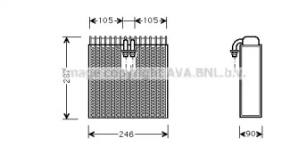 Испаритель AVA QUALITY COOLING AIV031