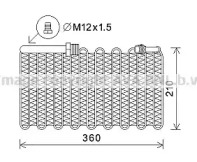 Испаритель AVA QUALITY COOLING AIV355