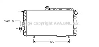 Теплообменник AVA QUALITY COOLING AL2007