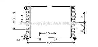 Теплообменник AVA QUALITY COOLING AL2029