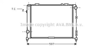 Теплообменник AVA QUALITY COOLING AL2034